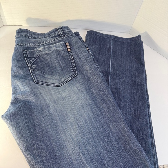 Kardashian Kollection Denim - Kardashian Kollection by Khloé Women’s Bootcut Jeans 💙 Size 12, Blue Denim